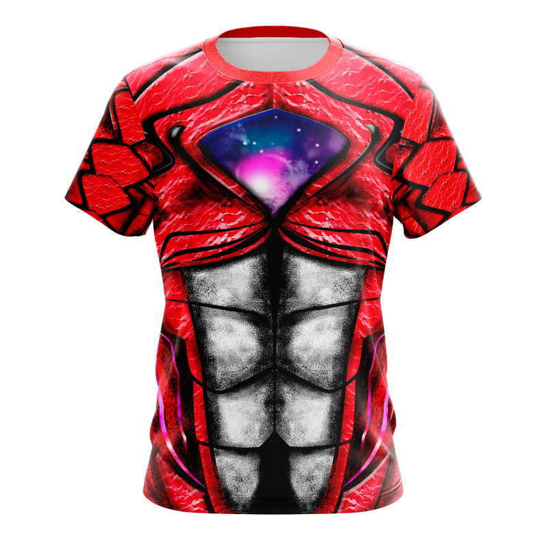 Camisa / Camiseta Power Rangers Filme Ranger Vermelho - Regata