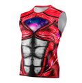 Camisa / Camiseta Power Rangers Filme Ranger Vermelho - Manga Longa