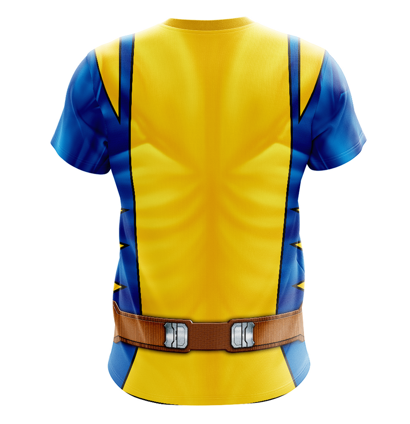 Camisa / Camiseta Wolverine e os X-Men - Manga Longa