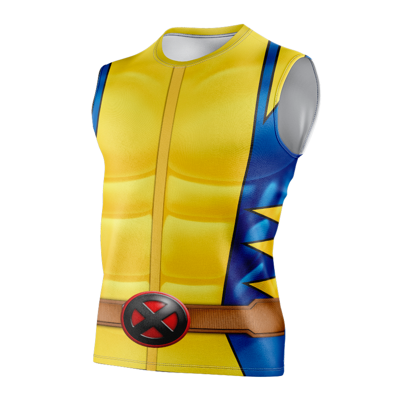 Camisa / Camiseta Wolverine e os X-Men - Manga Longa