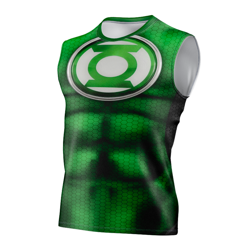 Camisa / Camiseta Lanterna Verde Liga da Justiça - Manga Longa