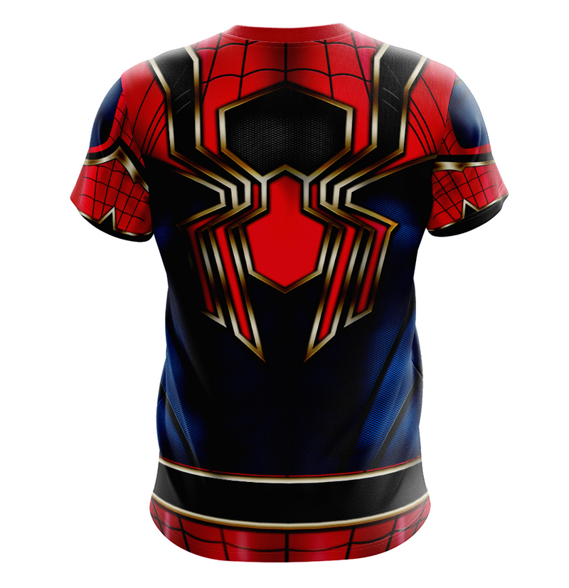 Camisa / Camiseta Homem-Aranha de Ferro Vingadores Ultimato - Manga Longa