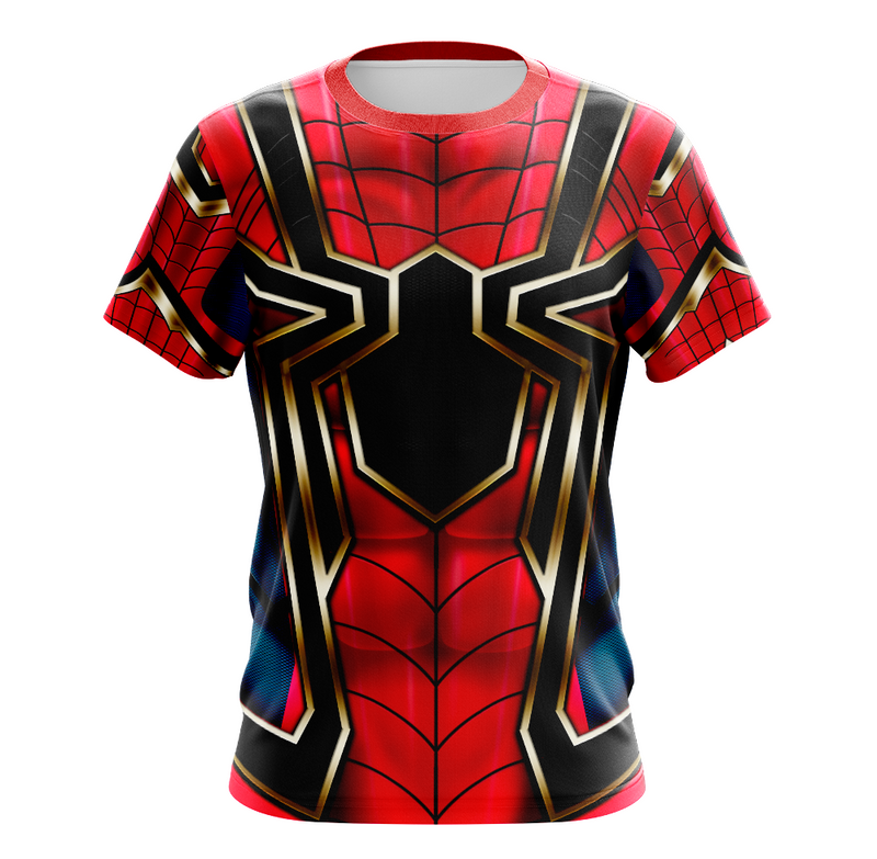 Camisa / Camiseta Homem-Aranha de Ferro Vingadores Ultimato - Manga Curta