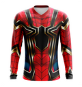 Camisa / Camiseta Homem-Aranha de Ferro Vingadores Ultimato - Manga Longa