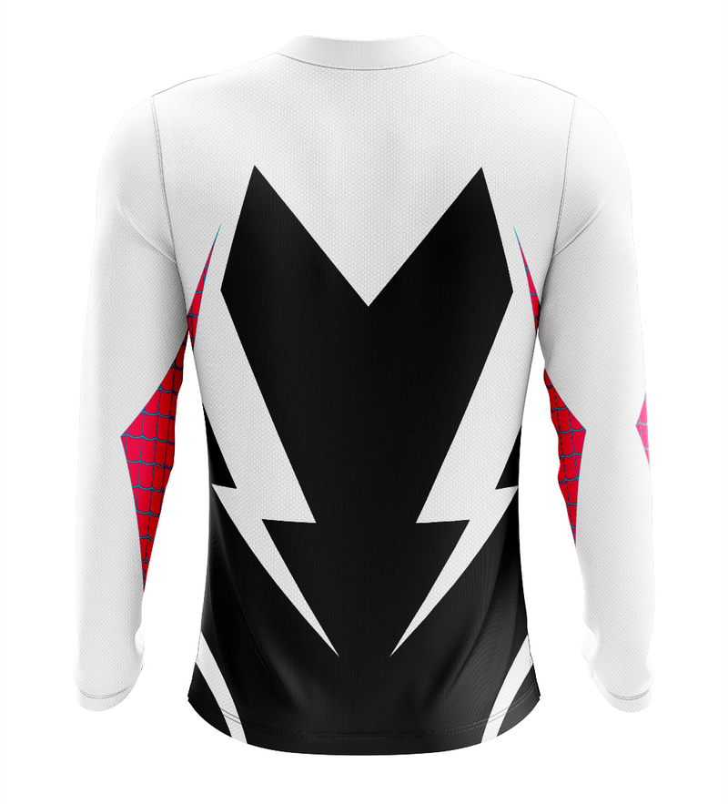 Camisa / Camiseta Spider-Gwen Aranhaverso - Manga Longa