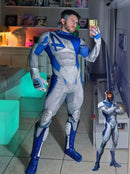 Fantasia Quarteto Fantástico Mulher Invisível Rivals Game Cosplay Feminino