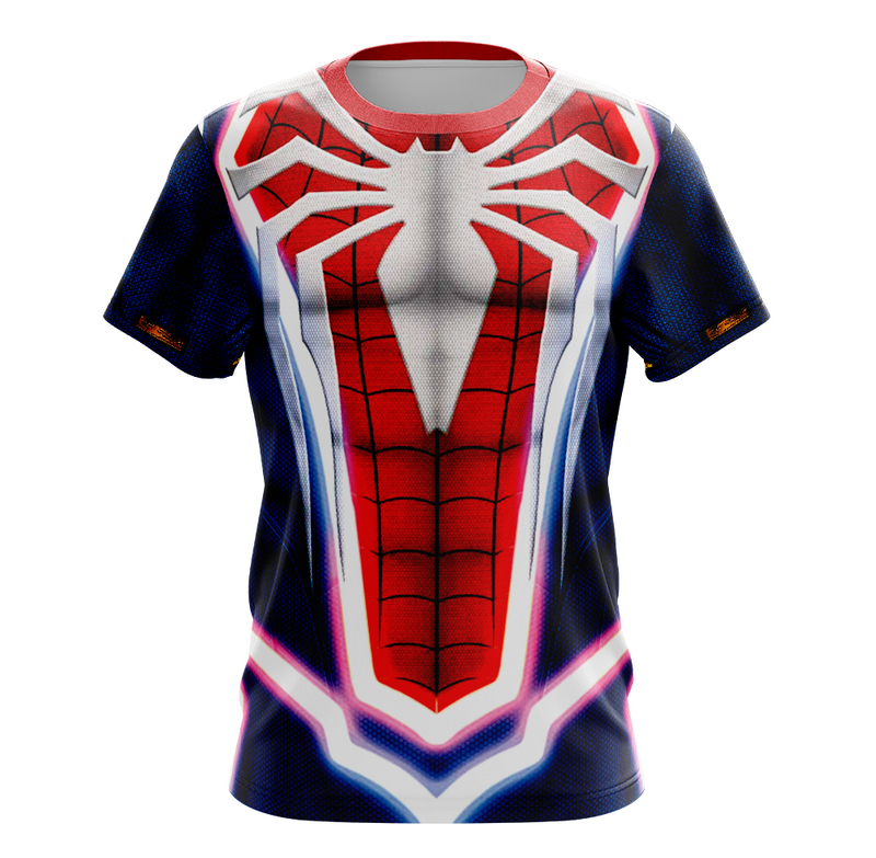 Camisa / Camiseta Homem-Aranha Spider-Man Game PS5 - Manga Longa