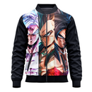 Jaqueta / Blusa Goku e Vegeta SSJ4 Adulto e Infantil