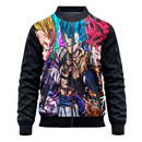 Jaqueta / Blusa Goku e Vegeta Dragon Ball Super Adulto e Infantil