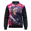 Jaqueta / Blusa Trunks do Futuro Anime Dragon Ball Z Adulto e Infantil