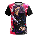Camisa / Camiseta Trunks do Futuro Anime Dragon Ball Z Manga Longa