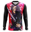 Camisa / Camiseta Trunks do Futuro Anime Dragon Ball Z Manga Longa