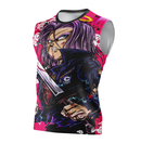 Camisa / Camiseta Trunks do Futuro Anime Dragon Ball Z Manga Longa