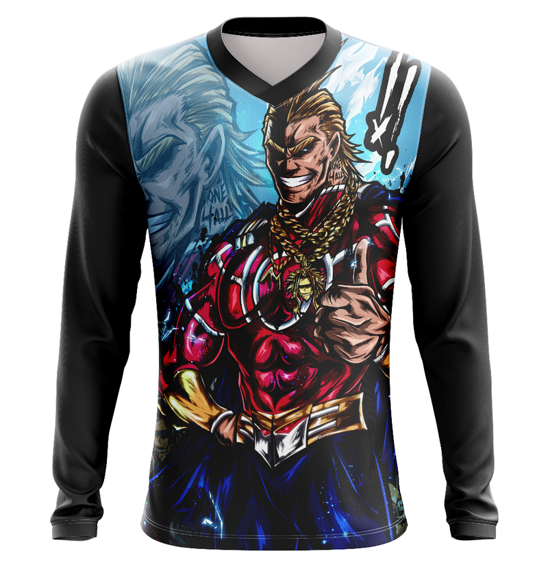 Camisa / Camiseta All Might Anime My Hero Academia Regata