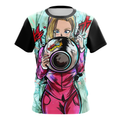 Camisa / Camiseta Androide 18 Anime Dragon Ball Z Manga Longa