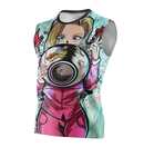 Camisa / Camiseta Androide 18 Anime Dragon Ball Z Regata