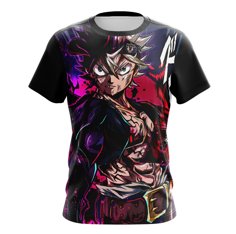 Camisa / Camiseta Asta Anime Black Clover Regata