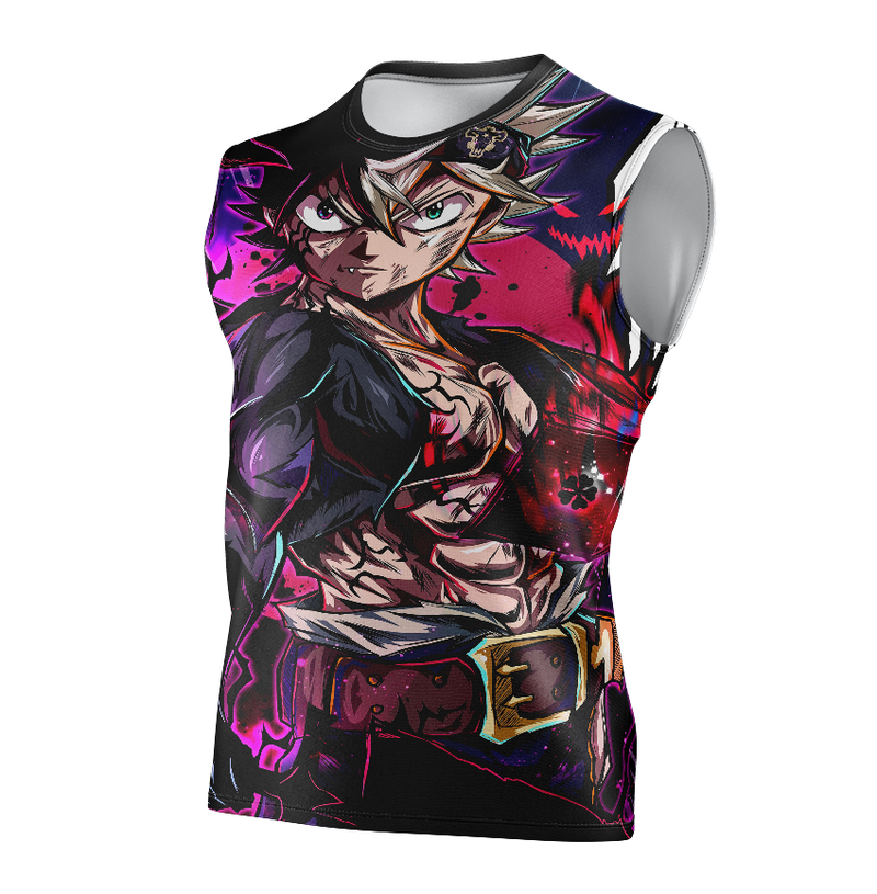 Camisa / Camiseta Asta Anime Black Clover Regata