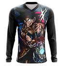 Camisa / Camiseta Bardock Anime Dragon Ball Z Manga Longa