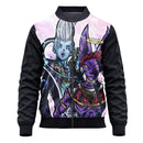 Jaqueta / Blusa Whis e Bills Anime Dragon Ball Super Adulto e Infantil