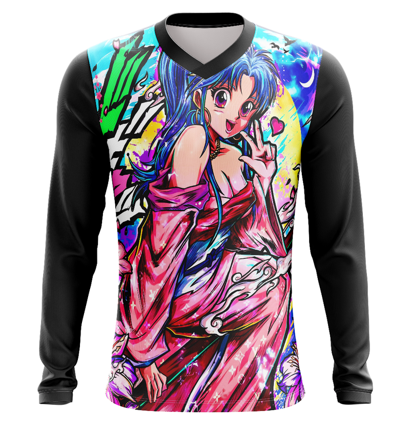 Camisa Camiseta Botan Anime Yu Yu Hakusho Manga Longa