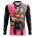 Camisa / Camiseta Chichi e Bulma Anime Dragon Ball Z Manga Longa