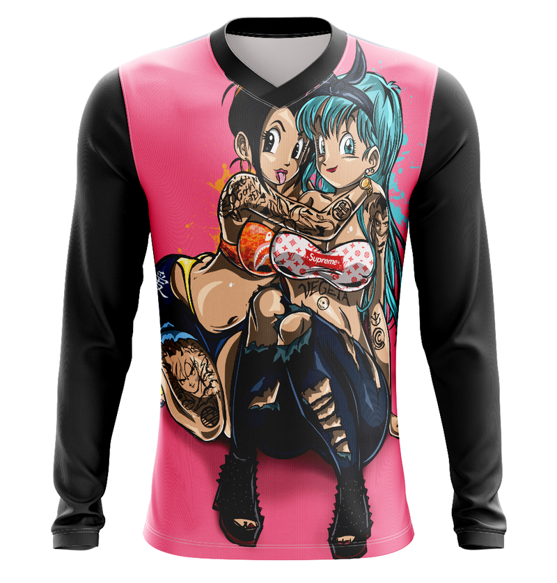 Camisa / Camiseta Chichi e Bulma Anime Dragon Ball Z Regata