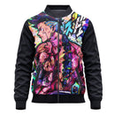 Jaqueta / Blusa David Martinez Anime Cyberpunk Adulto e Infantil