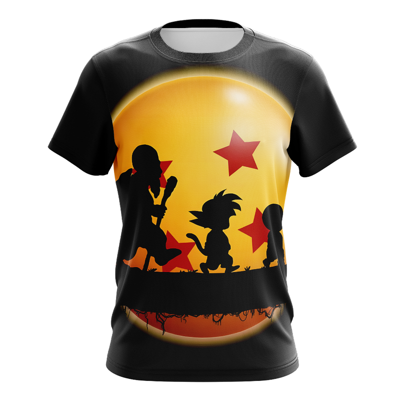 Camisa / Camiseta Goku Anime Dragon Ball Manga Longa