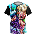 Camisa / Camiseta Gohan Kamehameha Anime Dragon Ball Z Manga Curta