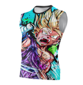 Camisa / Camiseta Gohan Kamehameha Anime Dragon Ball Z Manga Longa