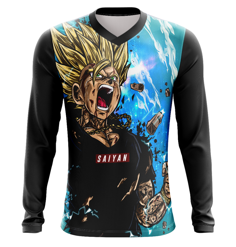 Camisa / Camiseta Gohan Anime Dragon Ball Z Manga Longa