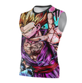 Camisa / Camiseta Gohan Super Sayajin Anime Dragon Ball Z Manga Curta