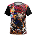 Camisa / Camiseta Goku Ssj God Anime Dragon Ball Super Manga Curta