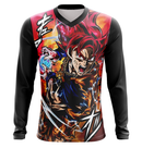 Camisa / Camiseta Goku Ssj God Anime Dragon Ball Super Regata