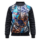 Jaqueta / Blusa Goku Instinto Superior Anime Dragon Ball Super Adulto e Infantil