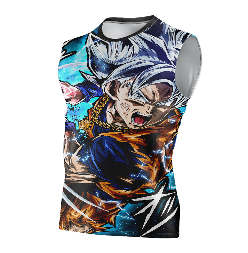 Camisa / Camiseta Goku Instinto Superior Anime Dragon Ball Super Regata