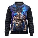 Jaqueta / Blusa Goku Transformação Anime Dragon Ball Super Adulto e Infantil