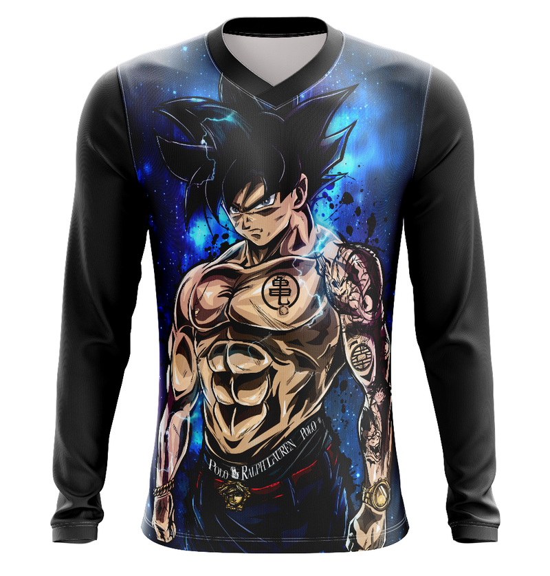 Camisa / Camiseta Goku Transformação Anime Dragon Ball Super Regata