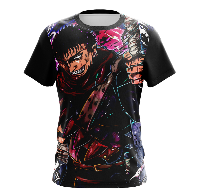 Camisa / Camiseta Guts Anime Berserk Manga Curta