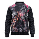 Jaqueta / Blusa Hiei Olho Jagan Anime Yu Yu Hakusho Adulto e Infantil