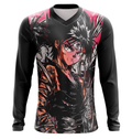 Camisa / Camiseta Hiei Olho Jagan Anime Yu Yu Hakusho Manga Longa