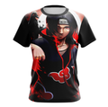 Camisa / Camiseta Itachi Uchiha Genjutsu Anime Naruto Manga Curta