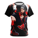 Camisa / Camiseta Itachi Uchiha Genjutsu Anime Naruto Regata