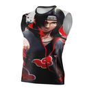 Camisa / Camiseta Itachi Uchiha Genjutsu Anime Naruto Regata