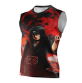 Camisa / Camiseta Itachi Sharingan Anime Naruto Shippuden Manga Longa