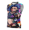 Camisa / Camiseta Jinx Build League of Legends Regata