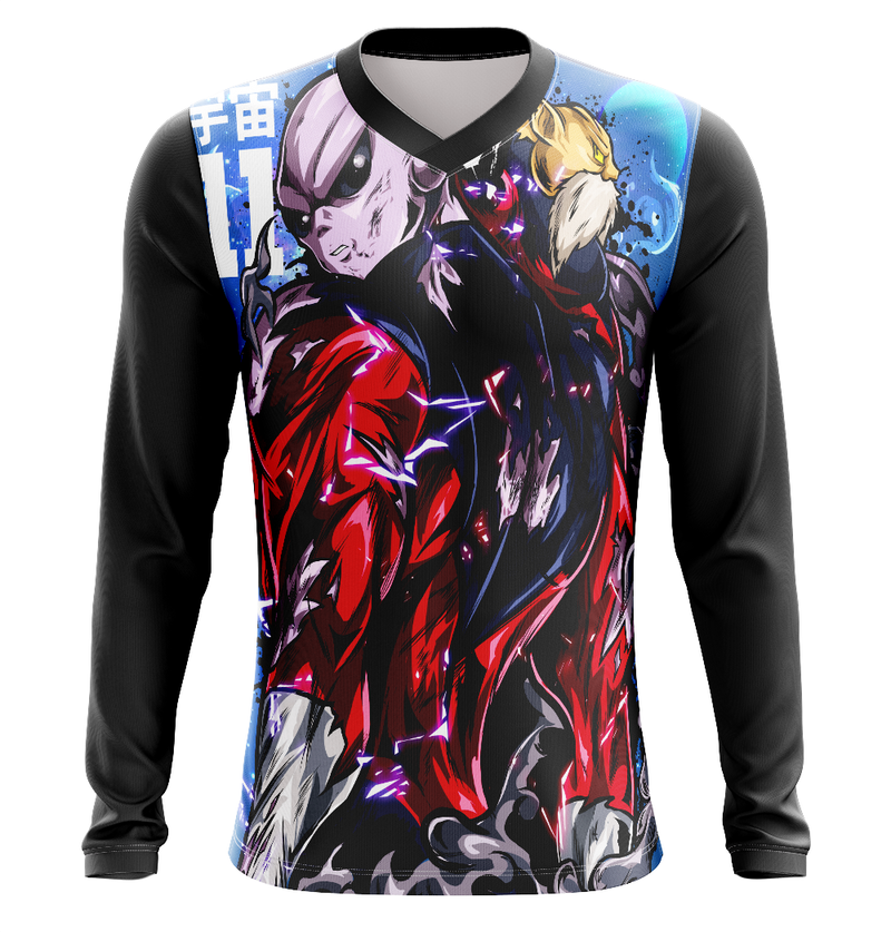 Camisa / Camiseta Jiren e Toppo Anime Dragon Ball Super Manga Longa