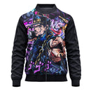 Jaqueta / Blusa Jotaro Anime JoJo's Bizarre Adventure Adulto e Infantil