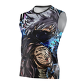 Camisa / Camiseta Kakashi Hatake Anbu Anime Naruto Manga Longa